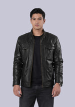 Load image into Gallery viewer, DAVID LEATHER JACKET
