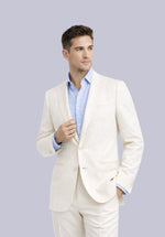Load image into Gallery viewer, ALMOND WHITE LINEN JACKET
