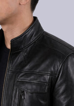 Load image into Gallery viewer, DAVID LEATHER JACKET
