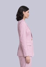 Load image into Gallery viewer, CORAL COTTON LINEN JACKET

