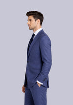 Load image into Gallery viewer, NAVY PEAK LINEN COAT
