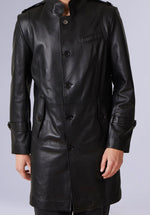 Load image into Gallery viewer, COLEMAN LEATHER TRENCH
