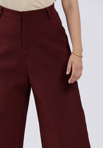 SASHA ROUGE WIDE PANTS