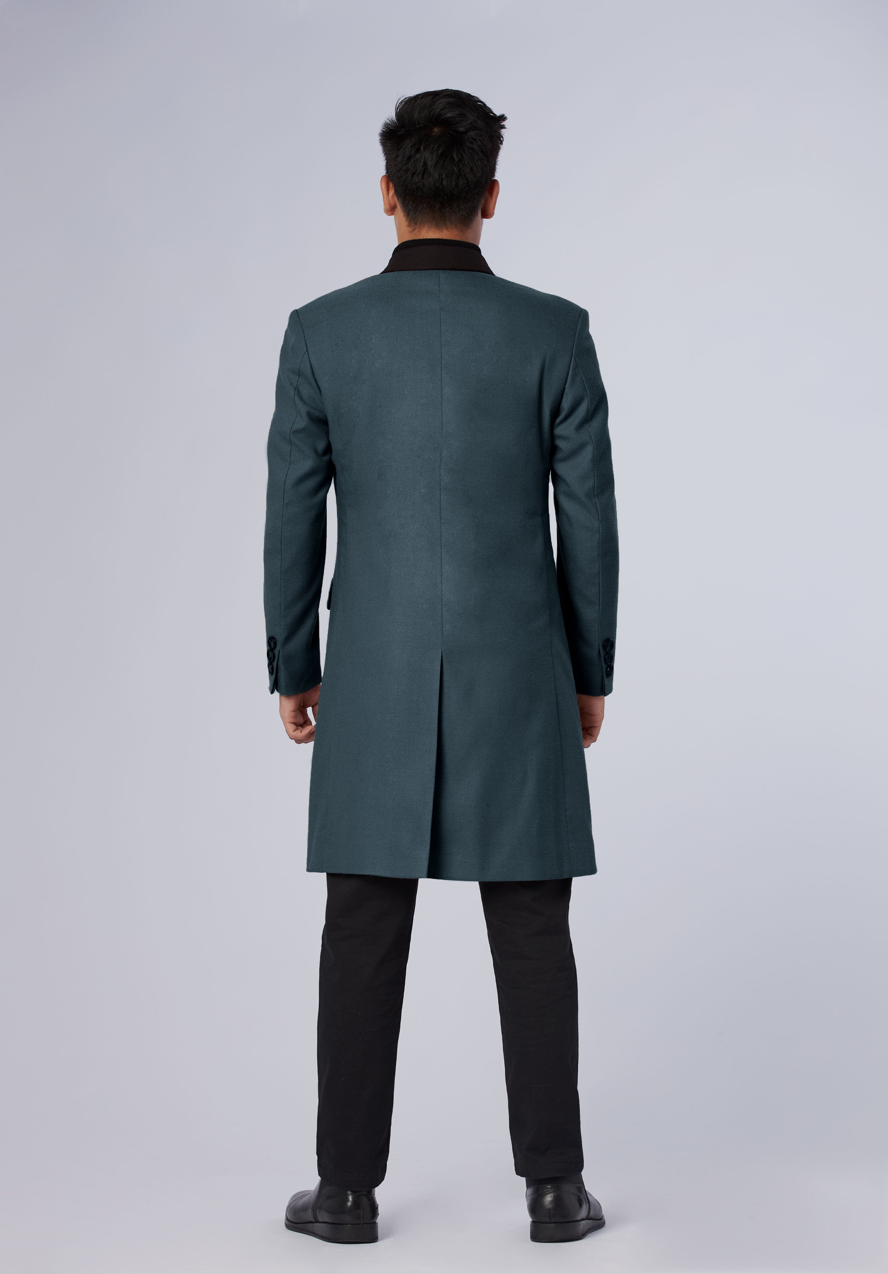 single breasted-longcoat-men