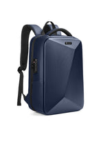 Load image into Gallery viewer, VOYAGER NAVY HARD SHELL BACKPACK
