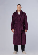 Load image into Gallery viewer, RAISIN WINTER ROBE
