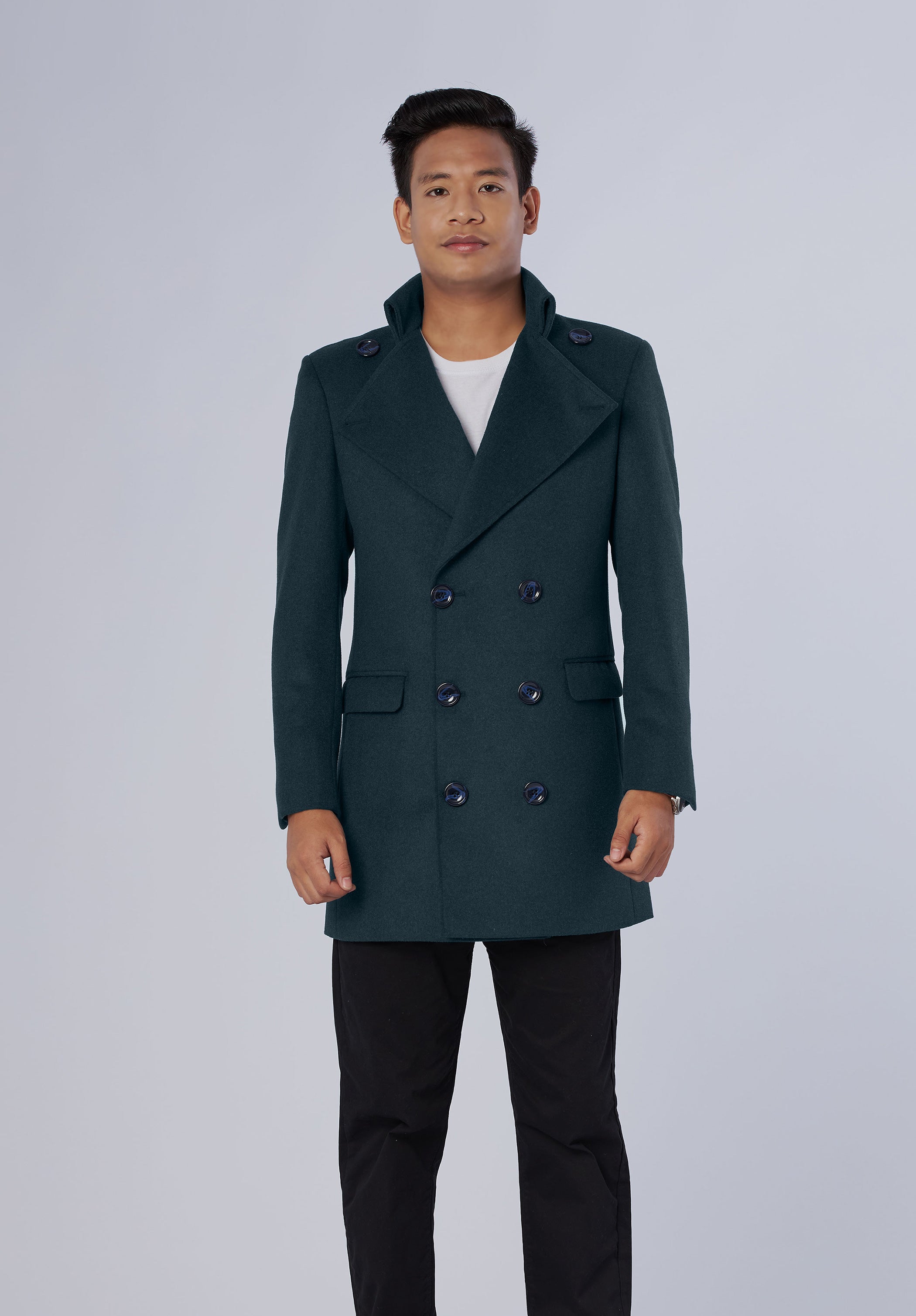 TRENCH PEACOAT