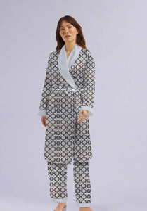 PEARL LUXURE SILK ROBE